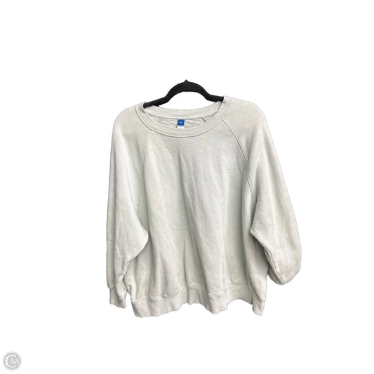Sweatshirt Crewneck By Old Navy In Green, Size: Xl