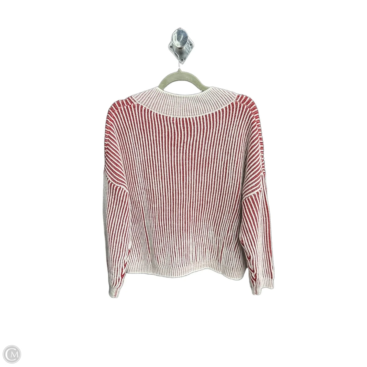 Sweater By Hyfve In Red & White, Size: S