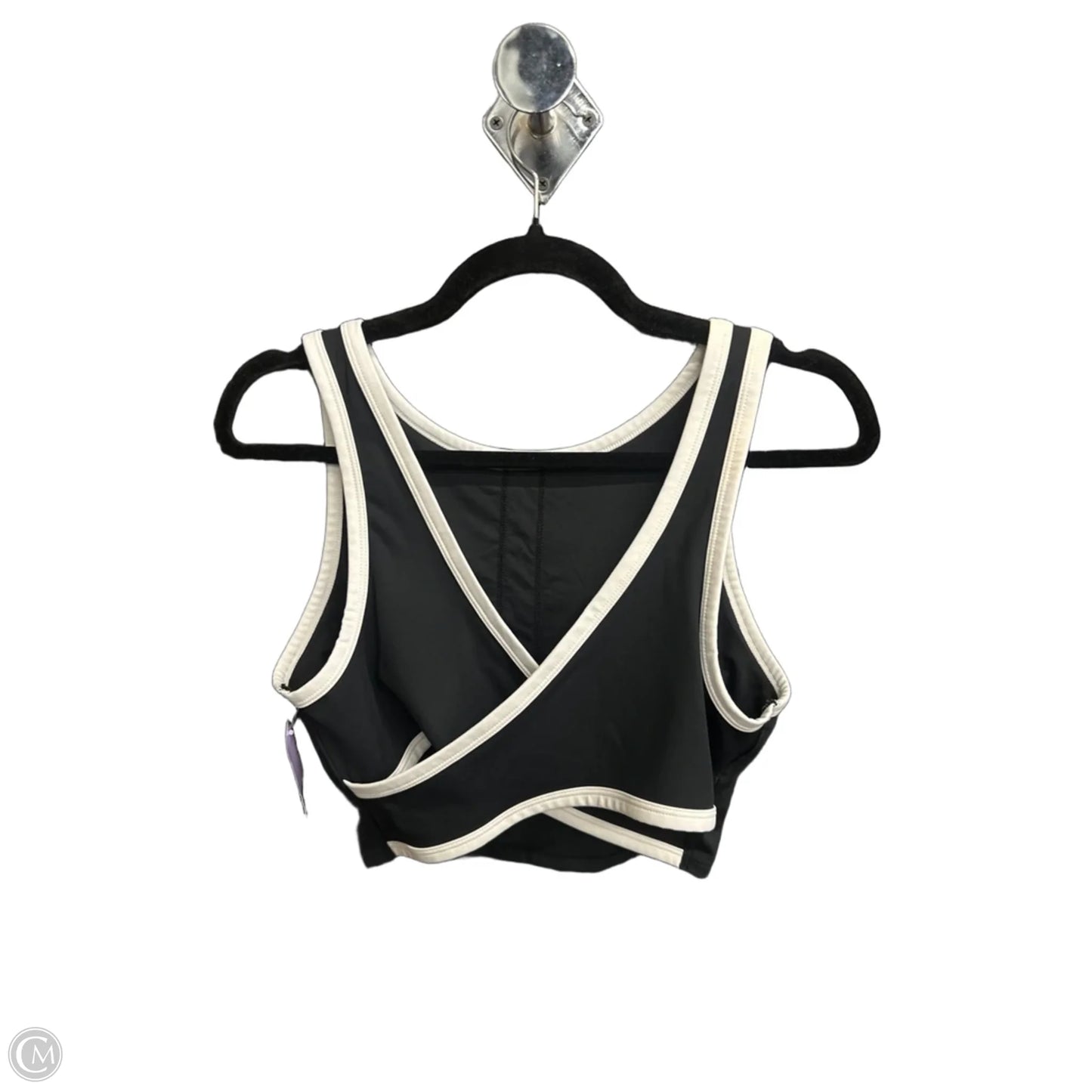 Athletic Bra By Joy Lab In Black & White, Size: M