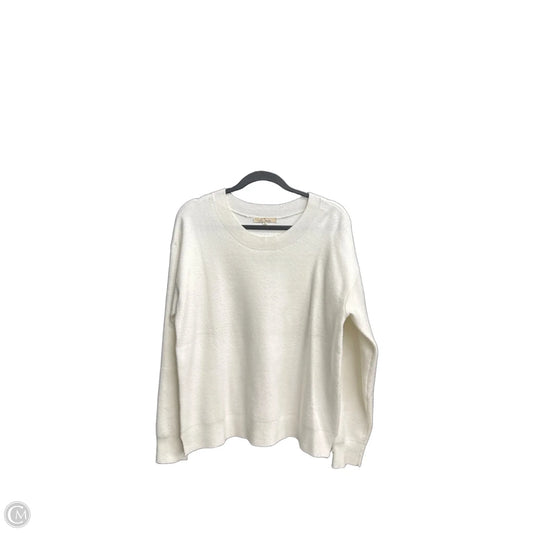 Sweater By Les Serein In White, Size: L