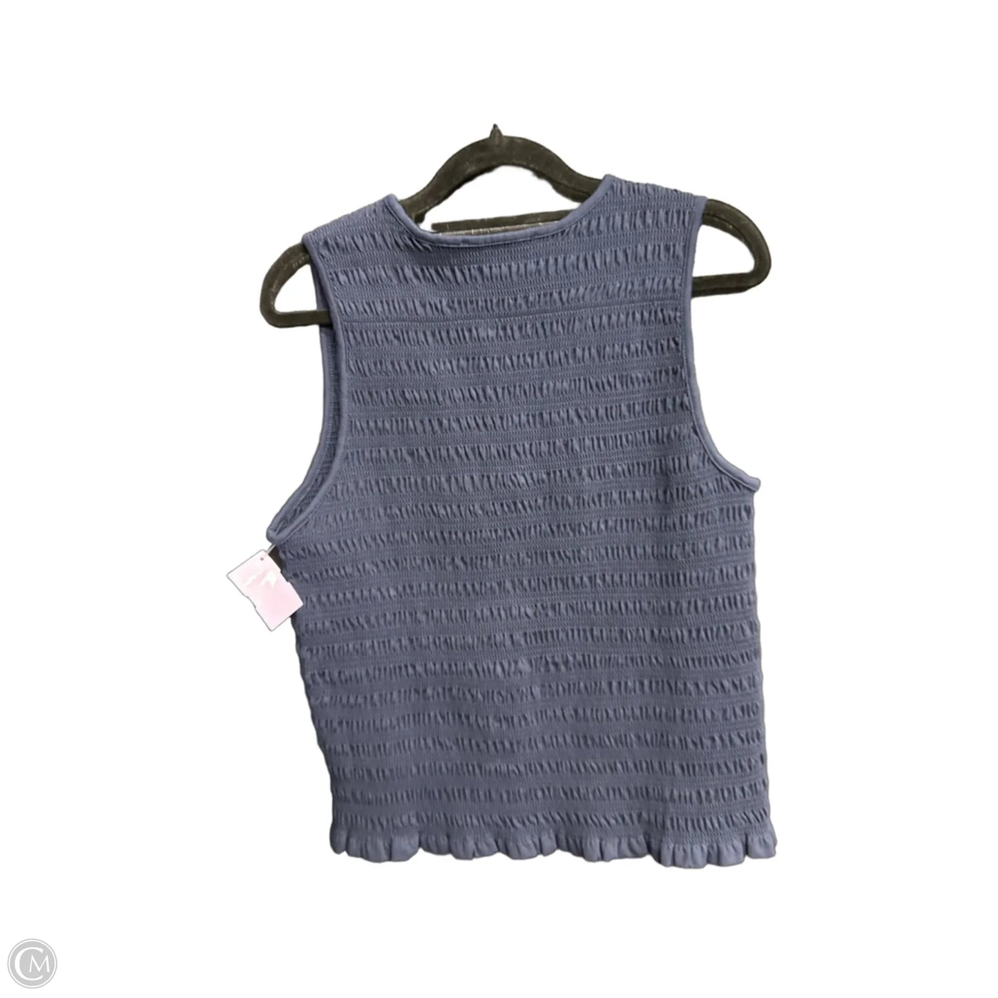 Top Sleeveless Basic By Loft In Navy, Size: M