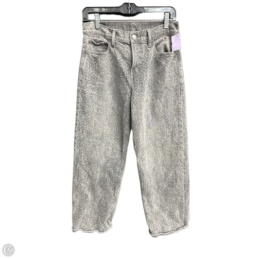 Jeans Straight By American Eagle In Animal Print, Size: 2
