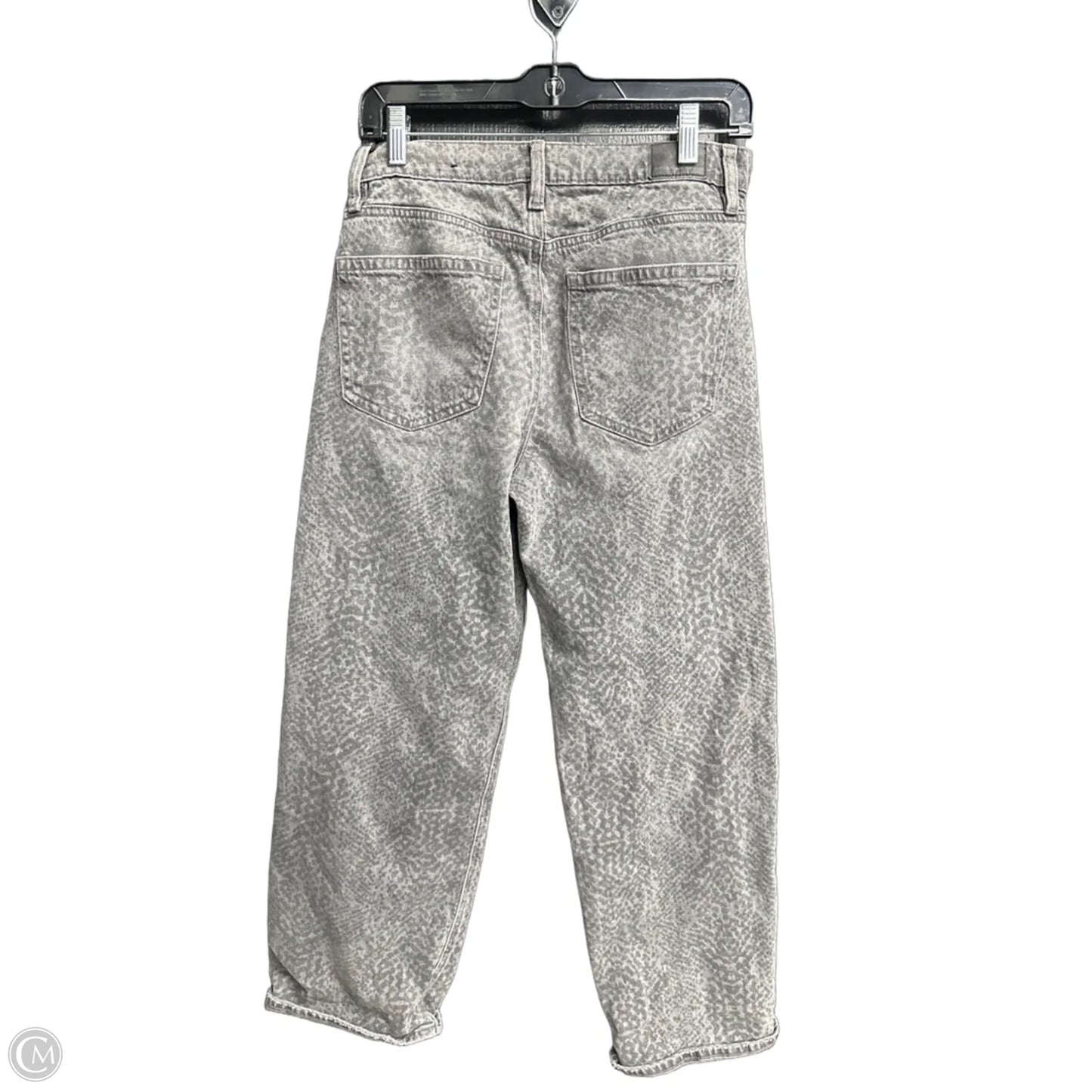 Jeans Straight By American Eagle In Animal Print, Size: 2