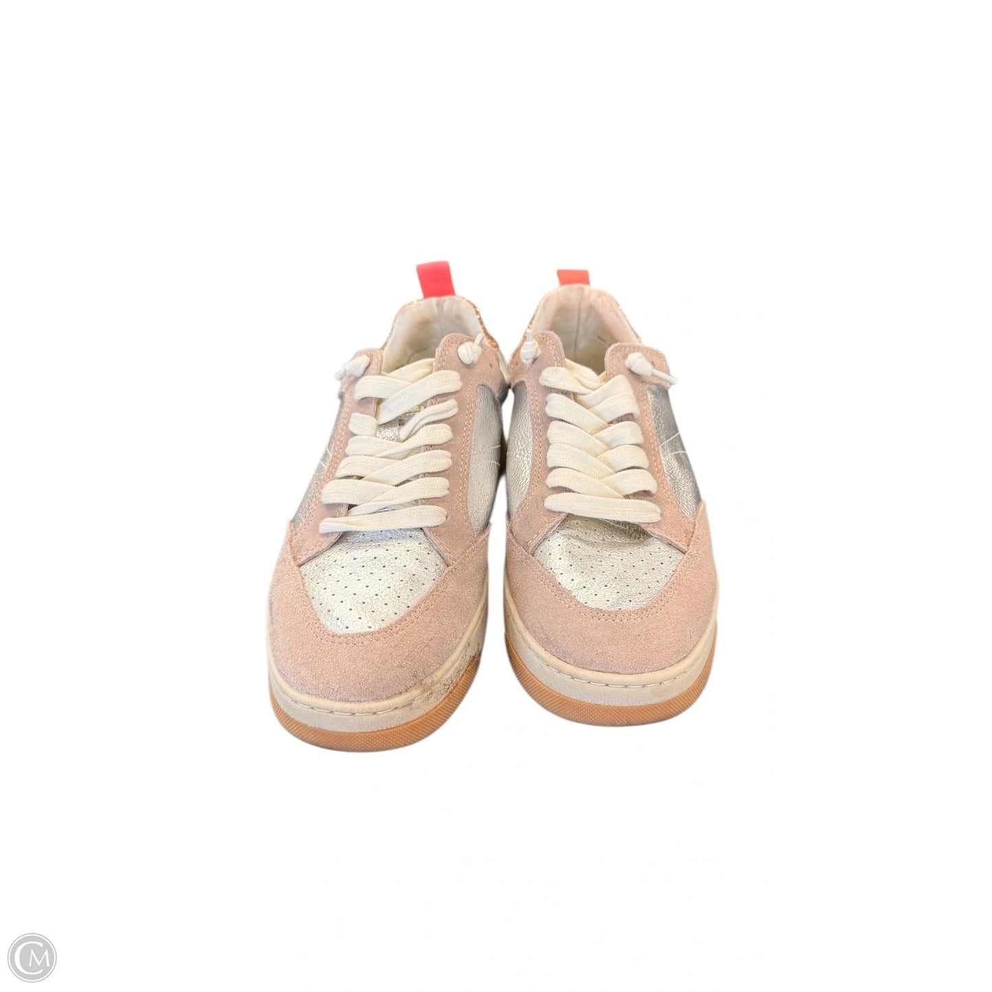 Shoes Sneakers By Dolce Vita In Pink & Silver, Size: 9