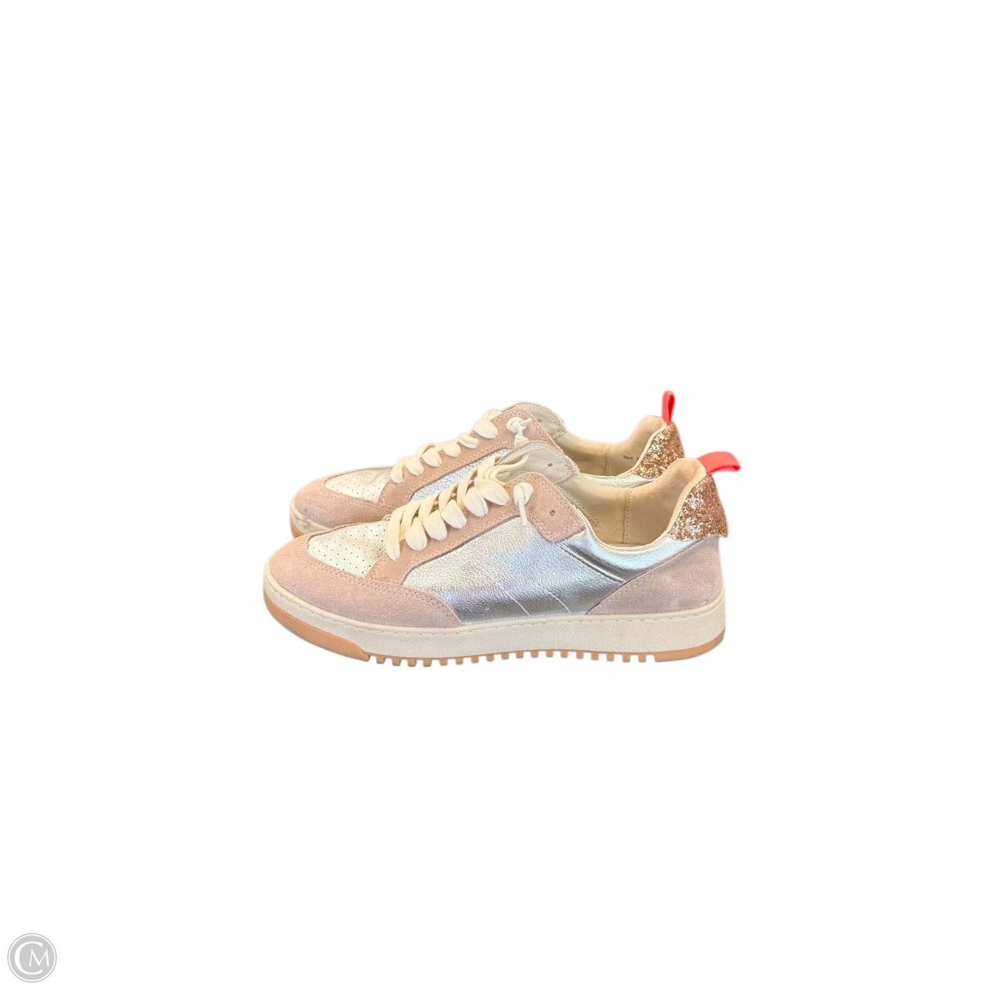 Shoes Sneakers By Dolce Vita In Pink & Silver, Size: 9
