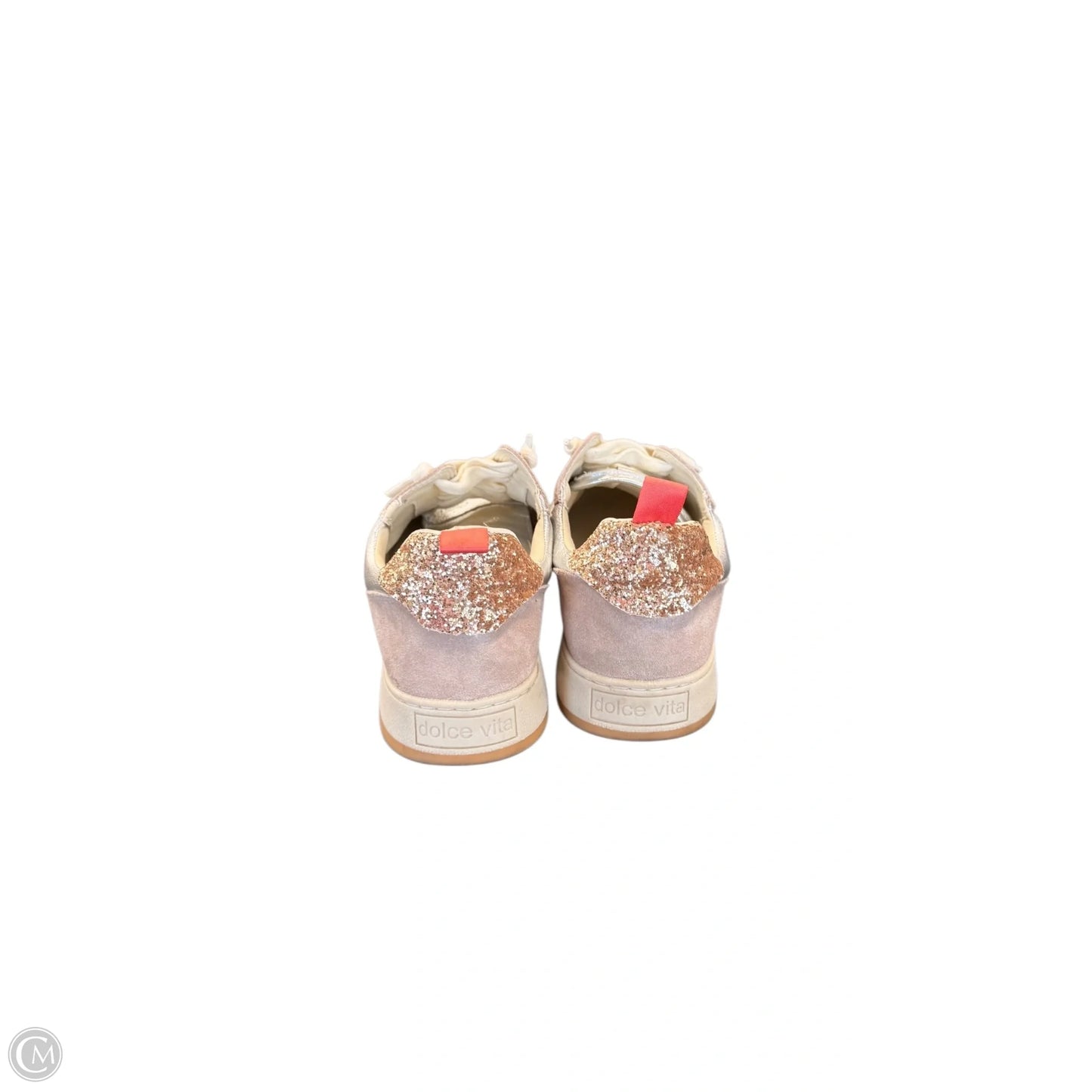 Shoes Sneakers By Dolce Vita In Pink & Silver, Size: 9