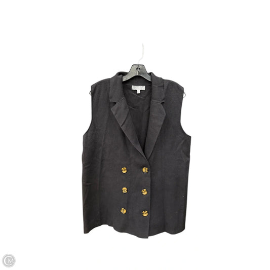 Vest Sweater By Marled In Black, Size: Xl
