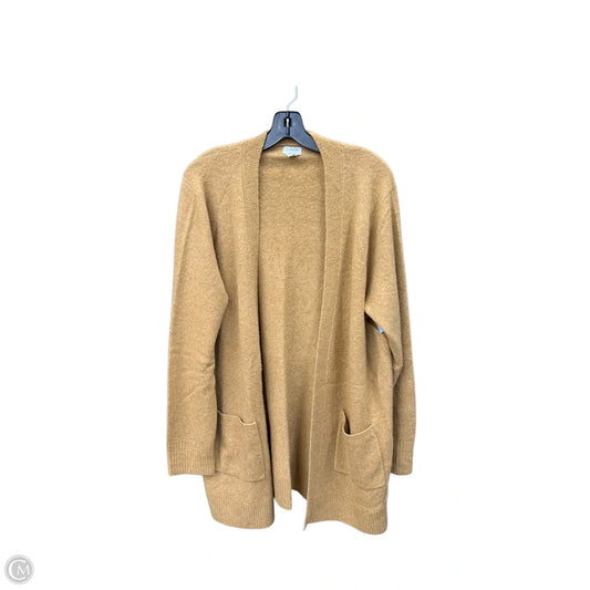Sweater Cardigan By J. Crew In Brown, Size: Xl