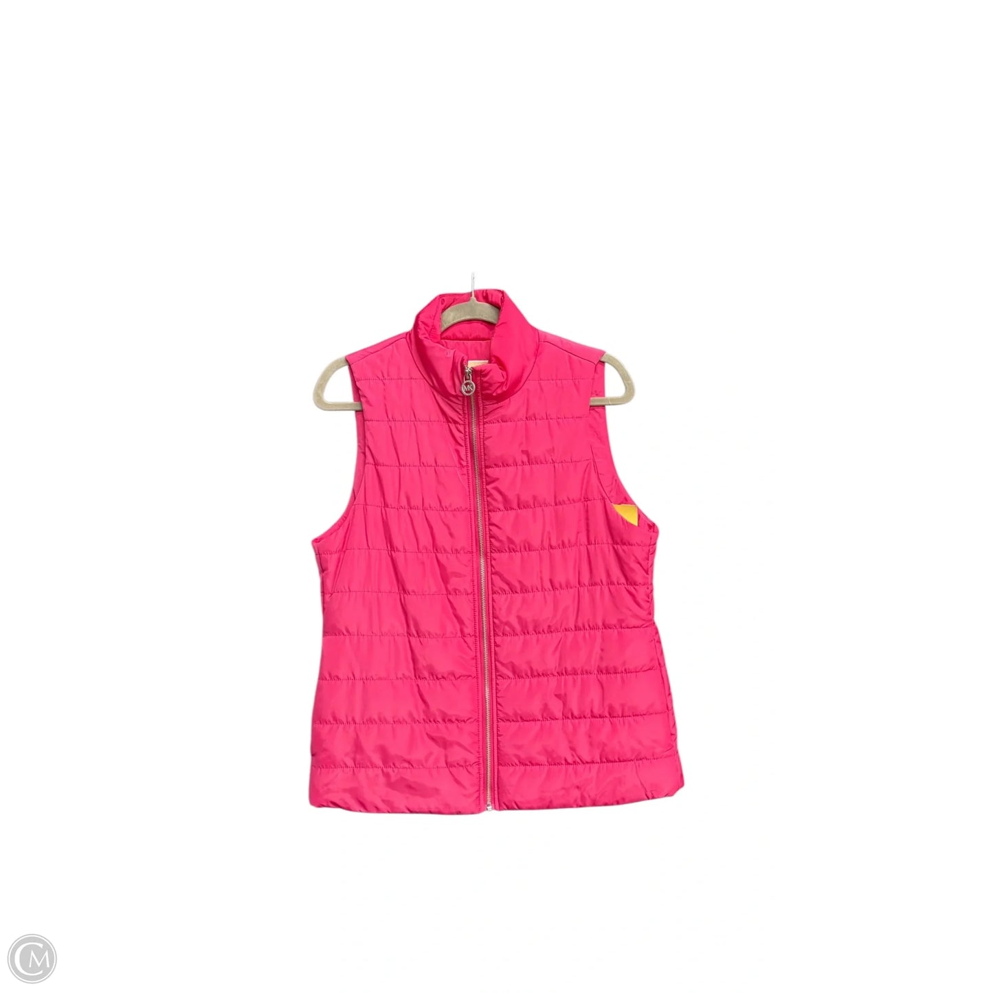 Vest Designer By Michael Kors In Pink, Size: M