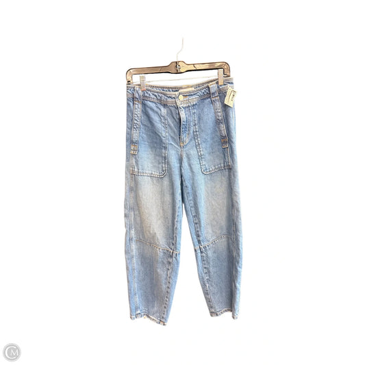 Jeans Wide Leg By Loft In Blue Denim, Size: 0