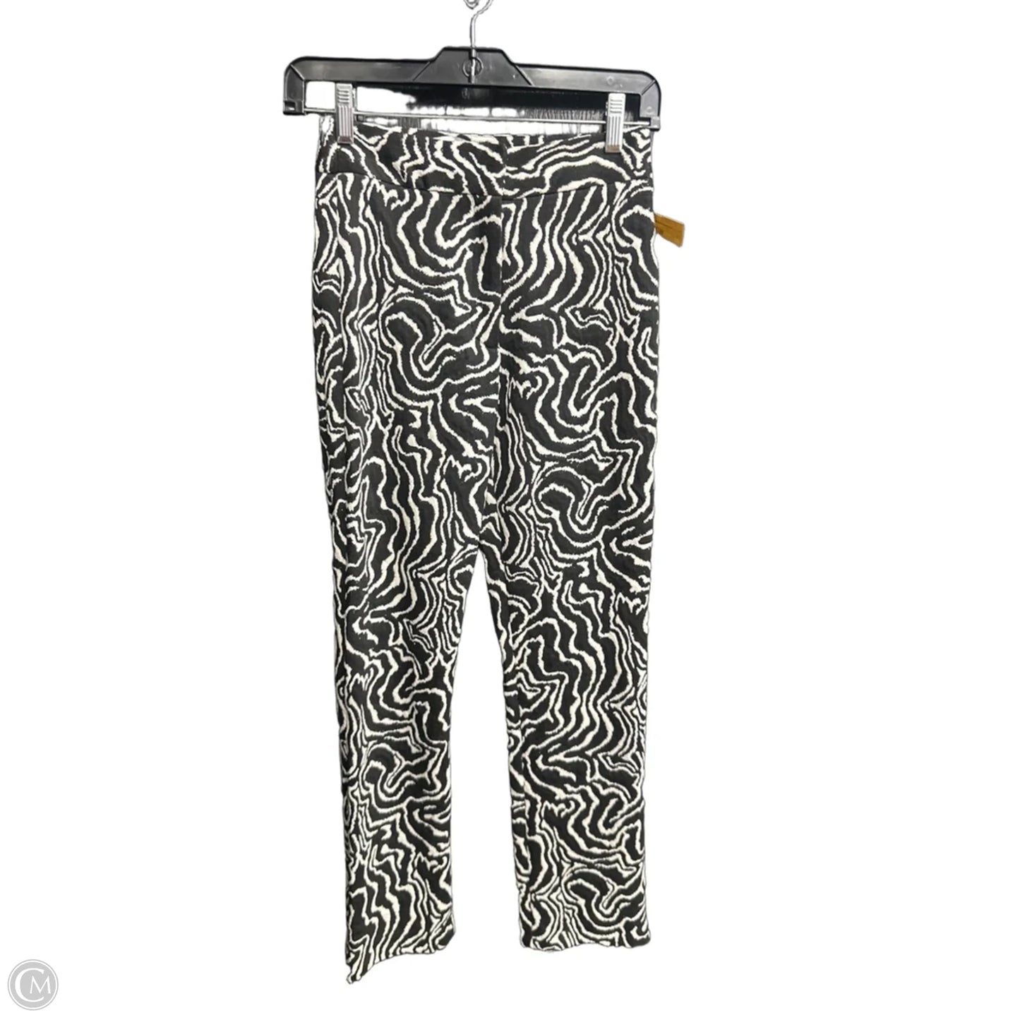 Pants Dress By Zara In Black & White, Size: Xs