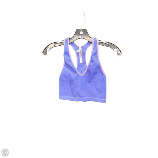Athletic Bra By Free People In Purple, Size: L