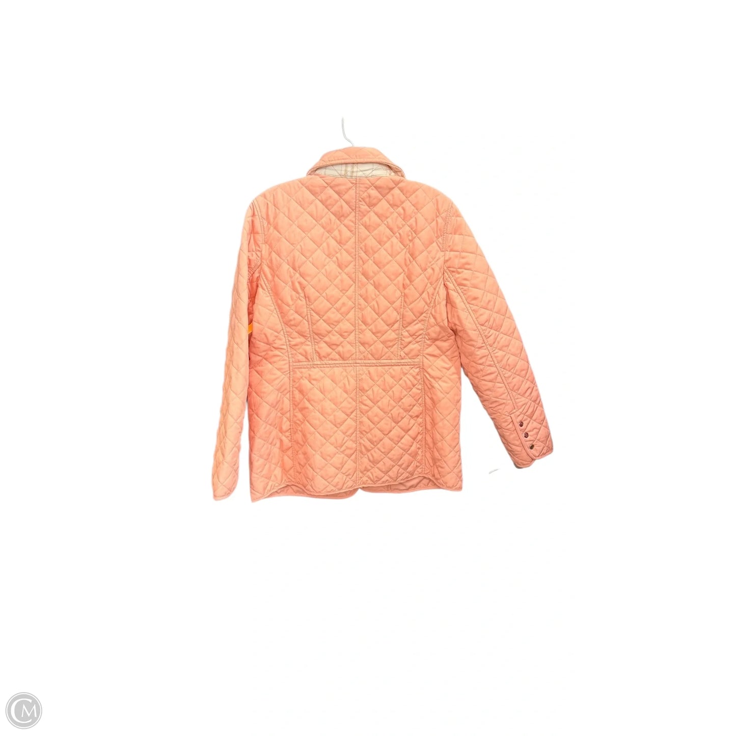 Jacket Puffer & Quilted By Chicos In Pink, Size: M