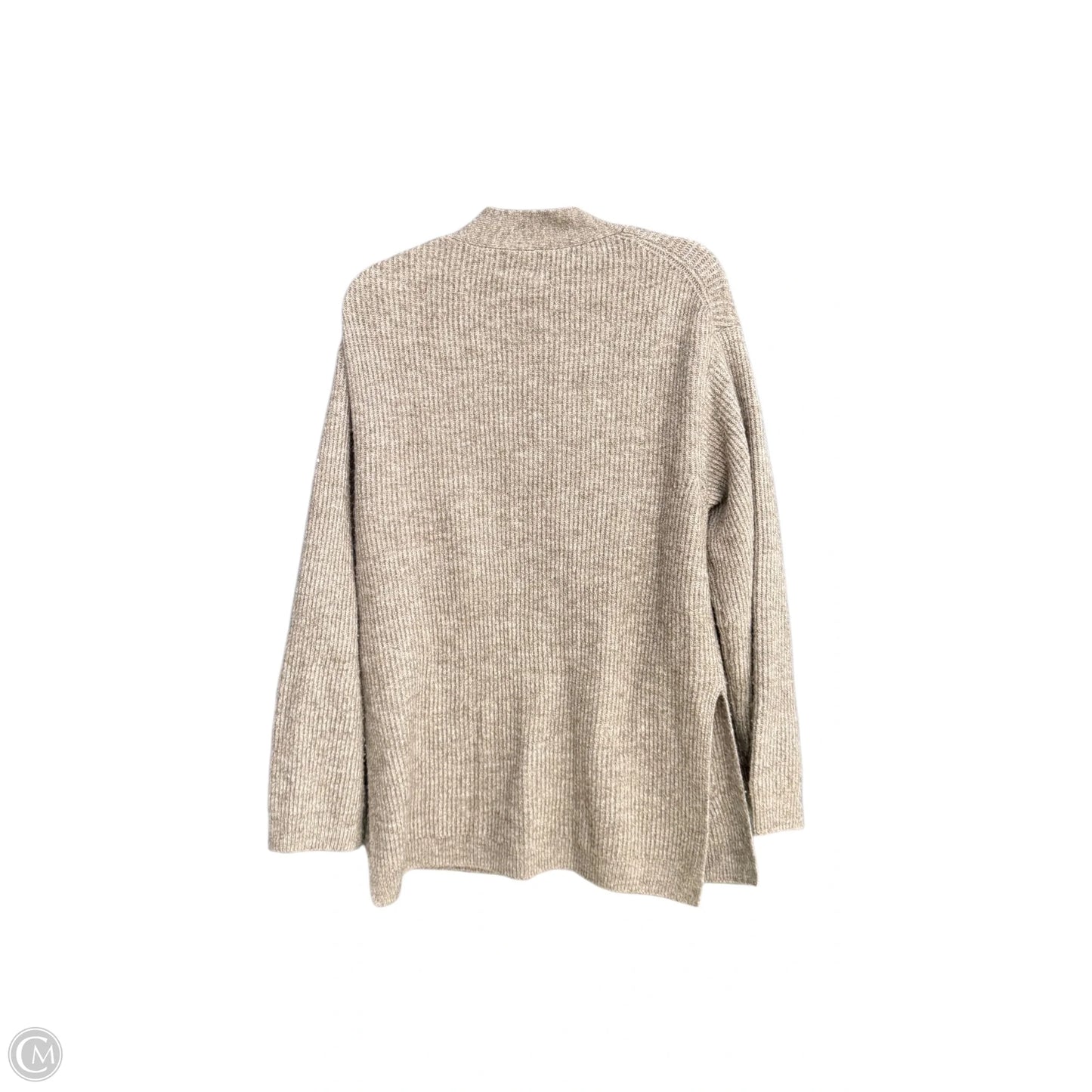 Sweater Cardigan By H&m In Brown, Size: Xs