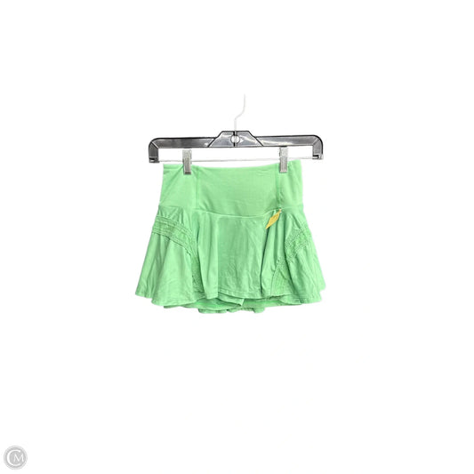 Athletic Skirt By Free People In Green, Size: Xs