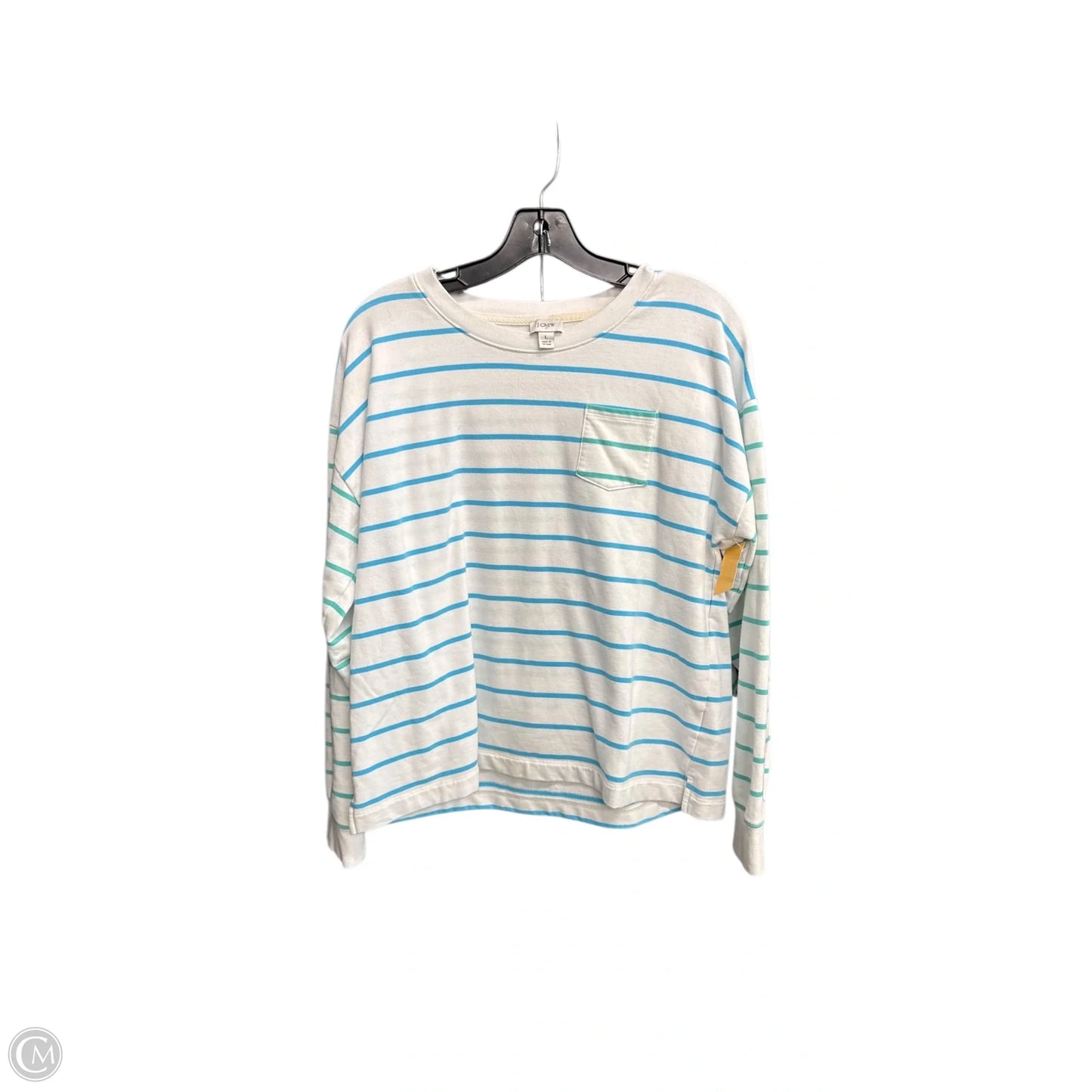 Lounge Set Shorts By J. Crew In Blue & Green, Size: L