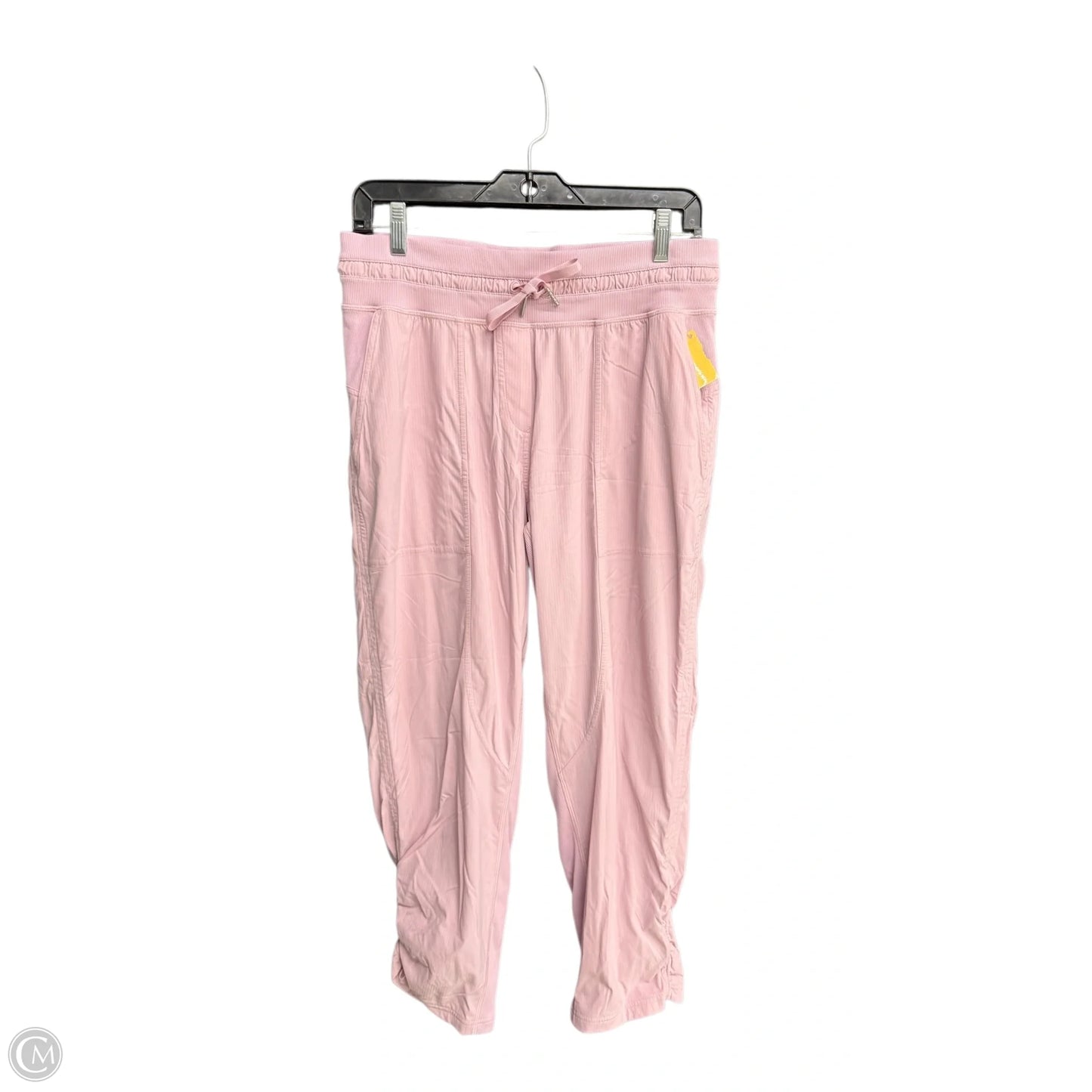 Athletic Pants By Lululemon In Pink, Size: 8