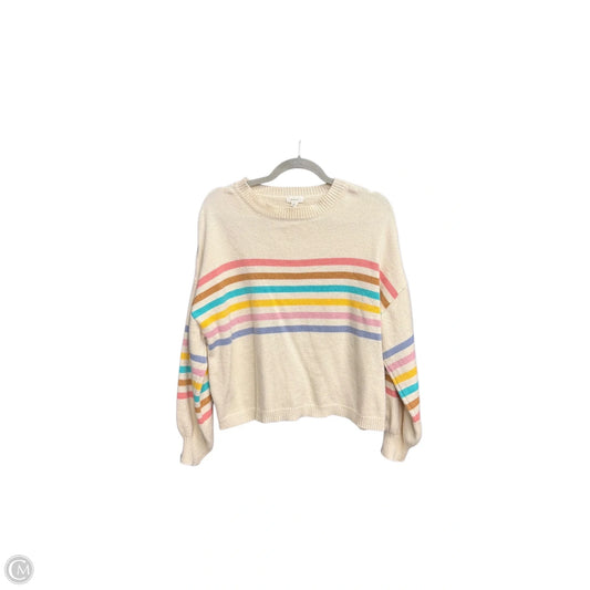 Sweater By Debut In Striped Pattern, Size: M