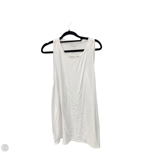 Athletic Tank Top By Athleta In White, Size: L