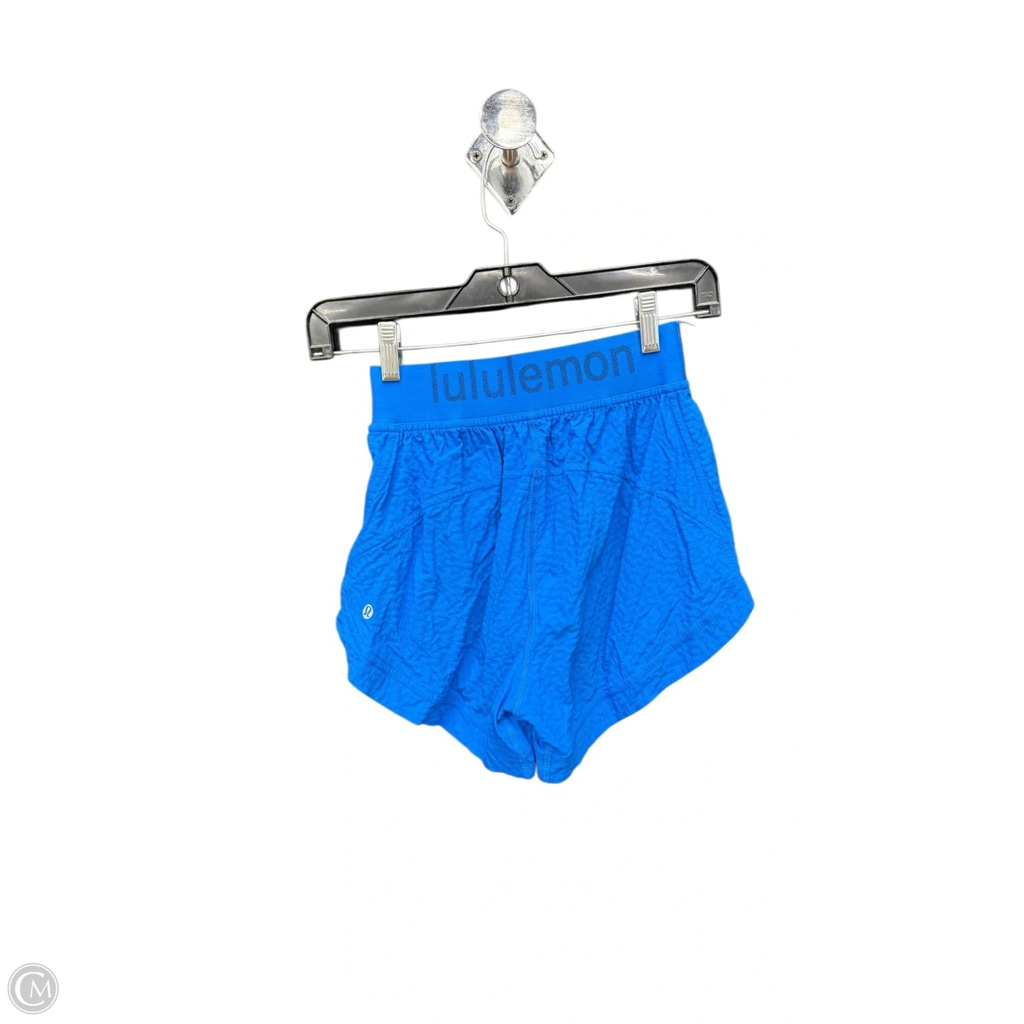 Athletic Shorts By Lululemon In Blue, Size: 2