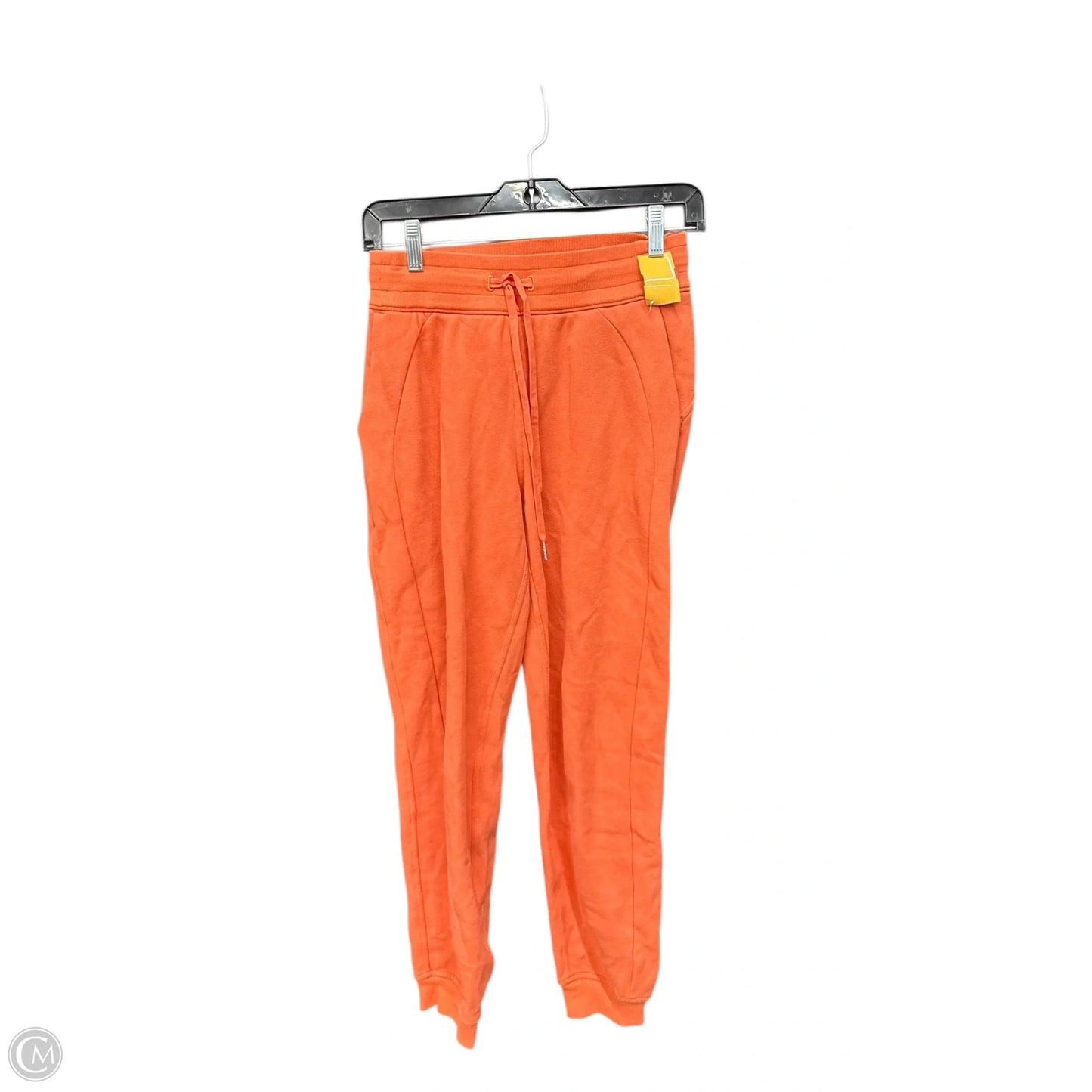 Athletic Pants By Lululemon In Orange, Size: 4