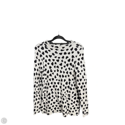 Sweater By Loft In Animal Print, Size: Sp