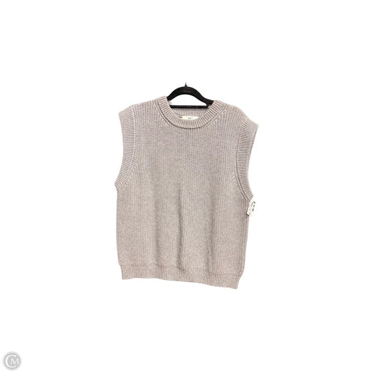Top Sleeveless By Clothes Mentor In Grey, Size: Xl