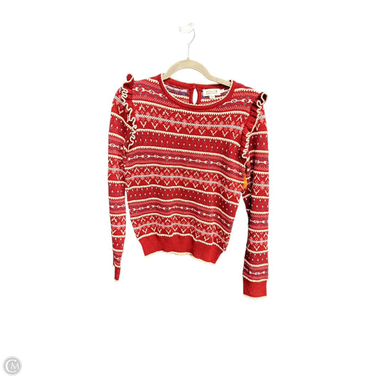 Sweater By Molly Bracken In Maroon, Size: S