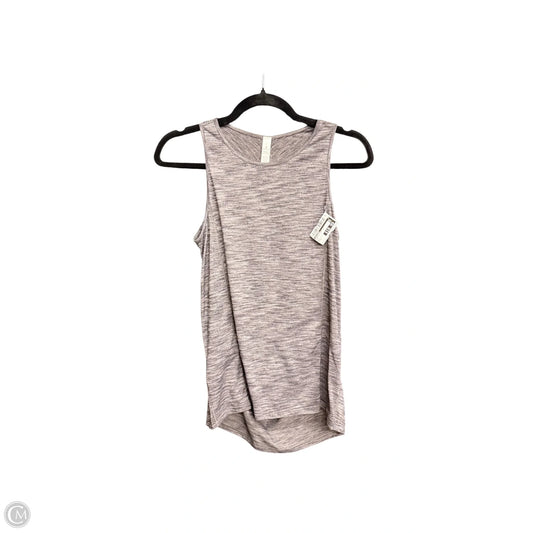 Athletic Tank Top By Lululemon In Grey, Size: 2