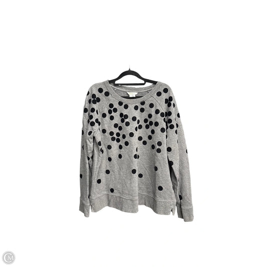 Top Long Sleeve By Boden In Grey, Size: L