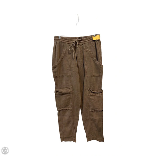 Pants Linen By Free People In Brown, Size: S
