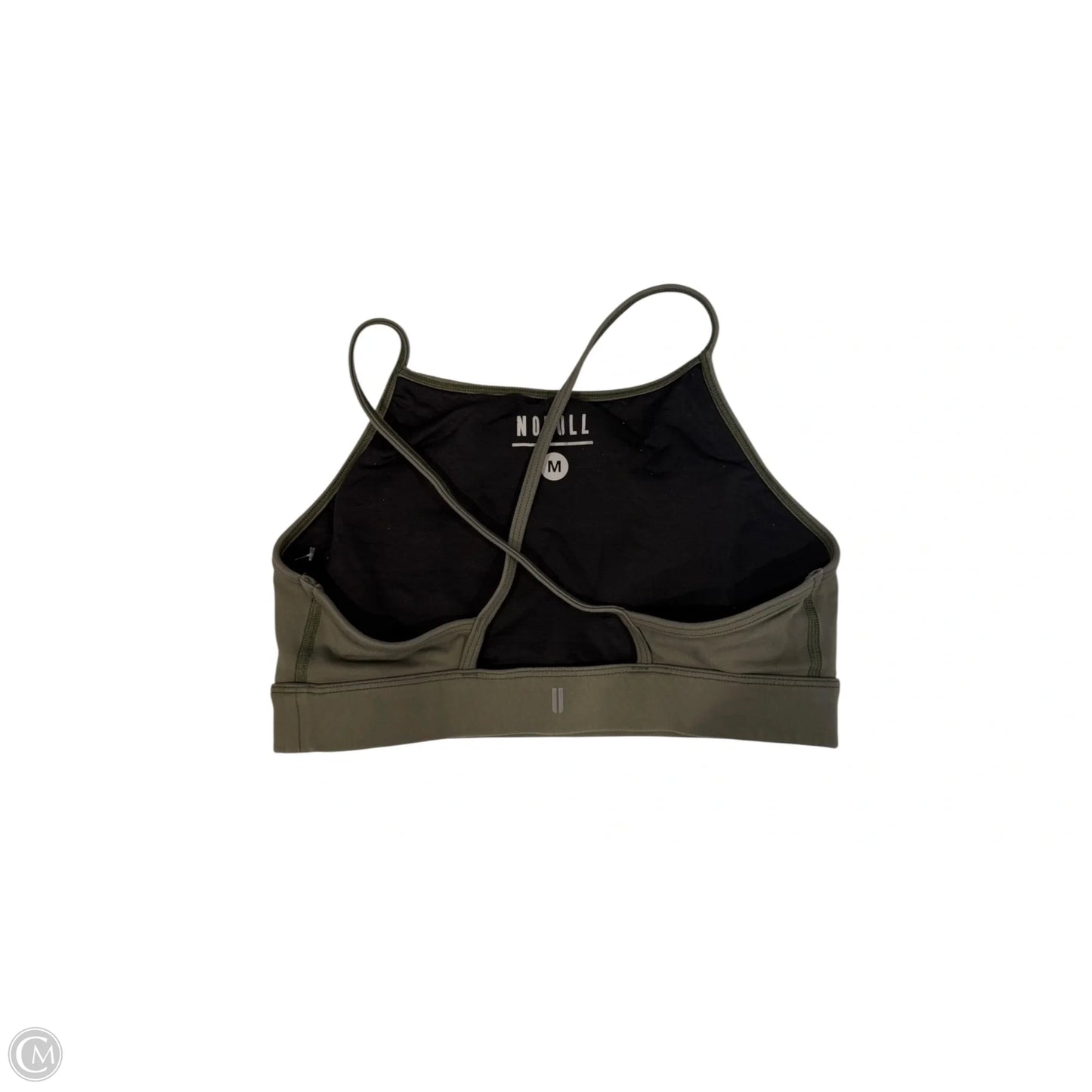 Athletic Bra By Nobull In Green, Size: M