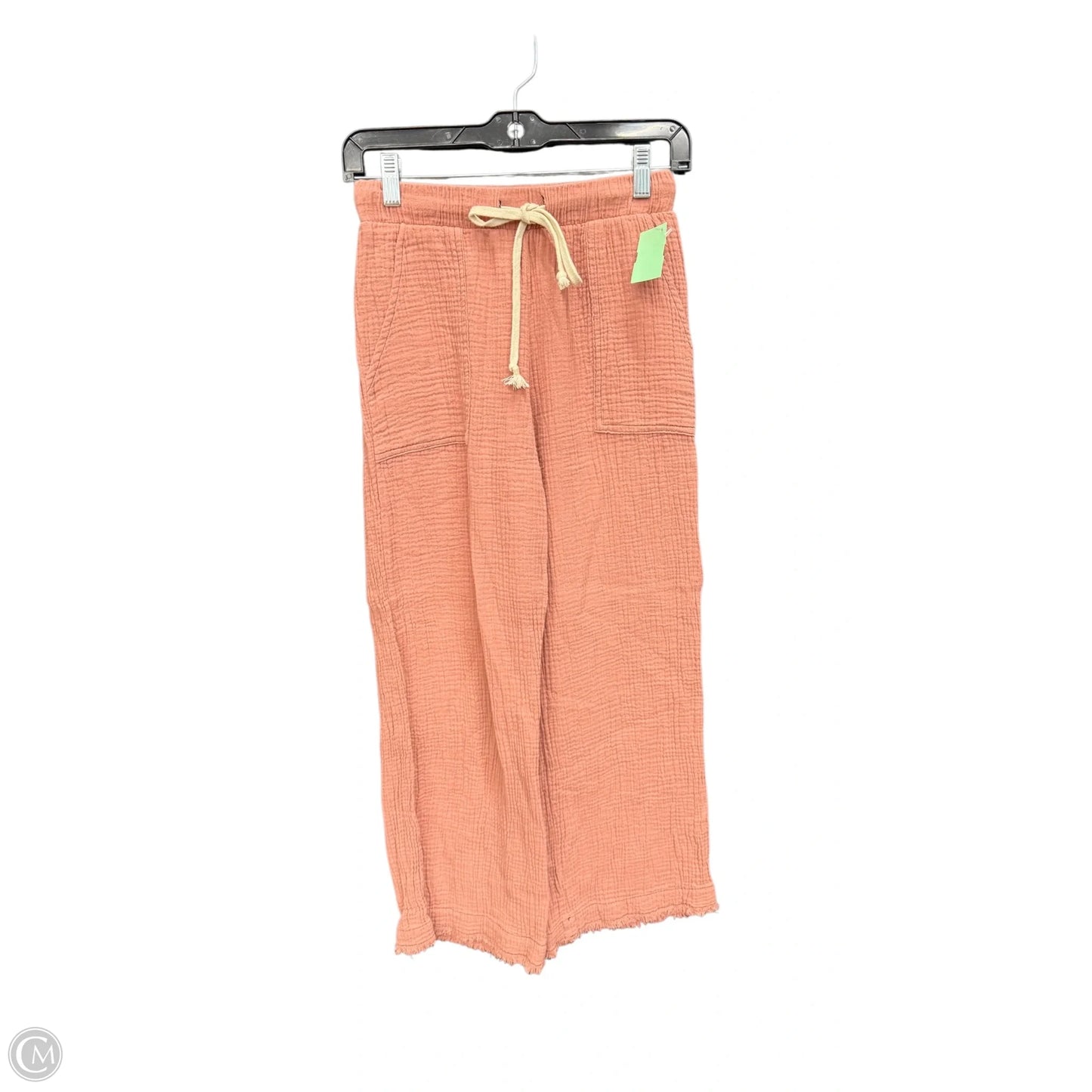 Pants Cropped By Entro In Pink, Size: S