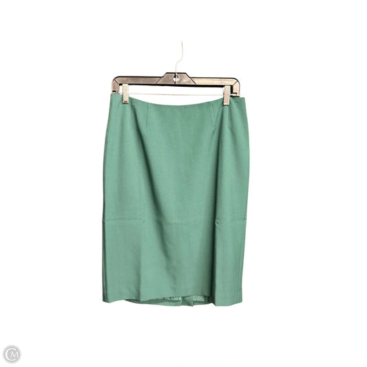 Skirt Midi By Black Label In Green, Size: 6
