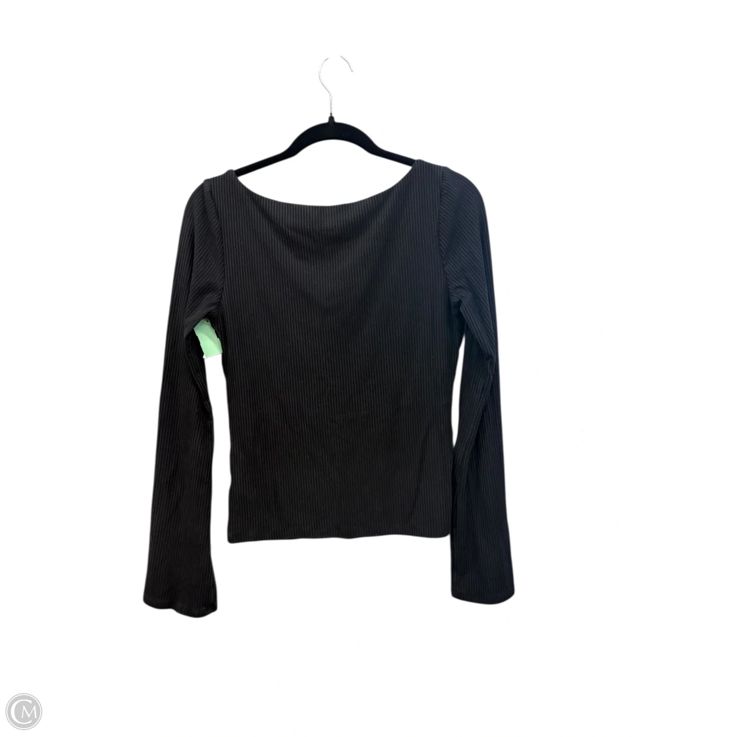 Top Long Sleeve By Clothes Mentor In Black, Size: S