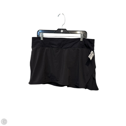Athletic Skirt By Lululemon In Black, Size: 12