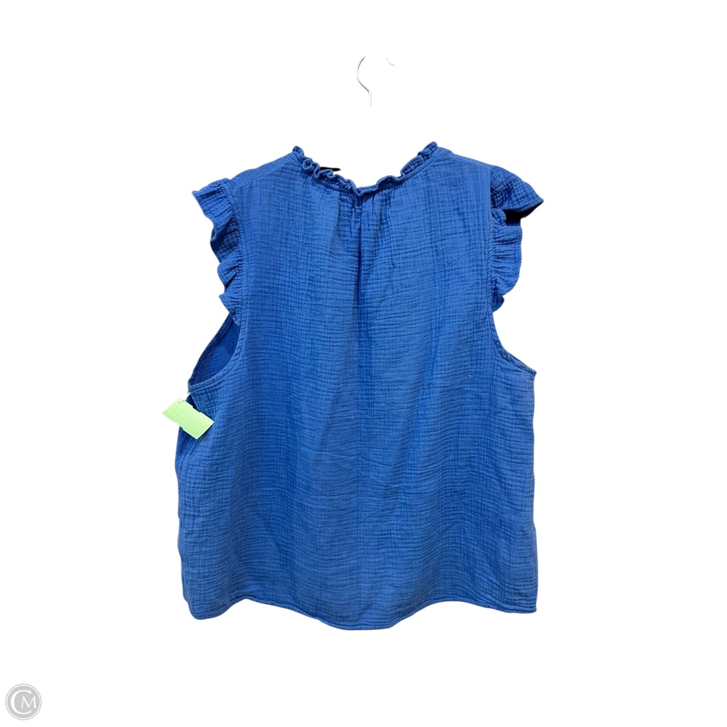 Top Sleeveless By Dear John In Blue, Size: L