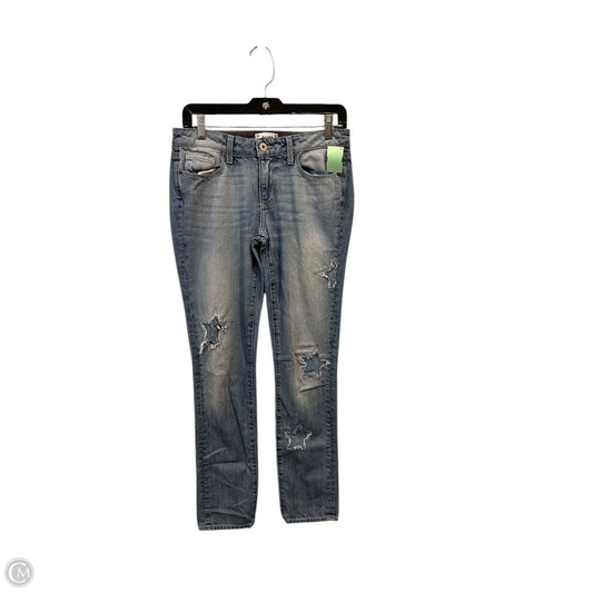 Jeans Straight By Paige In Blue Denim, Size: 2