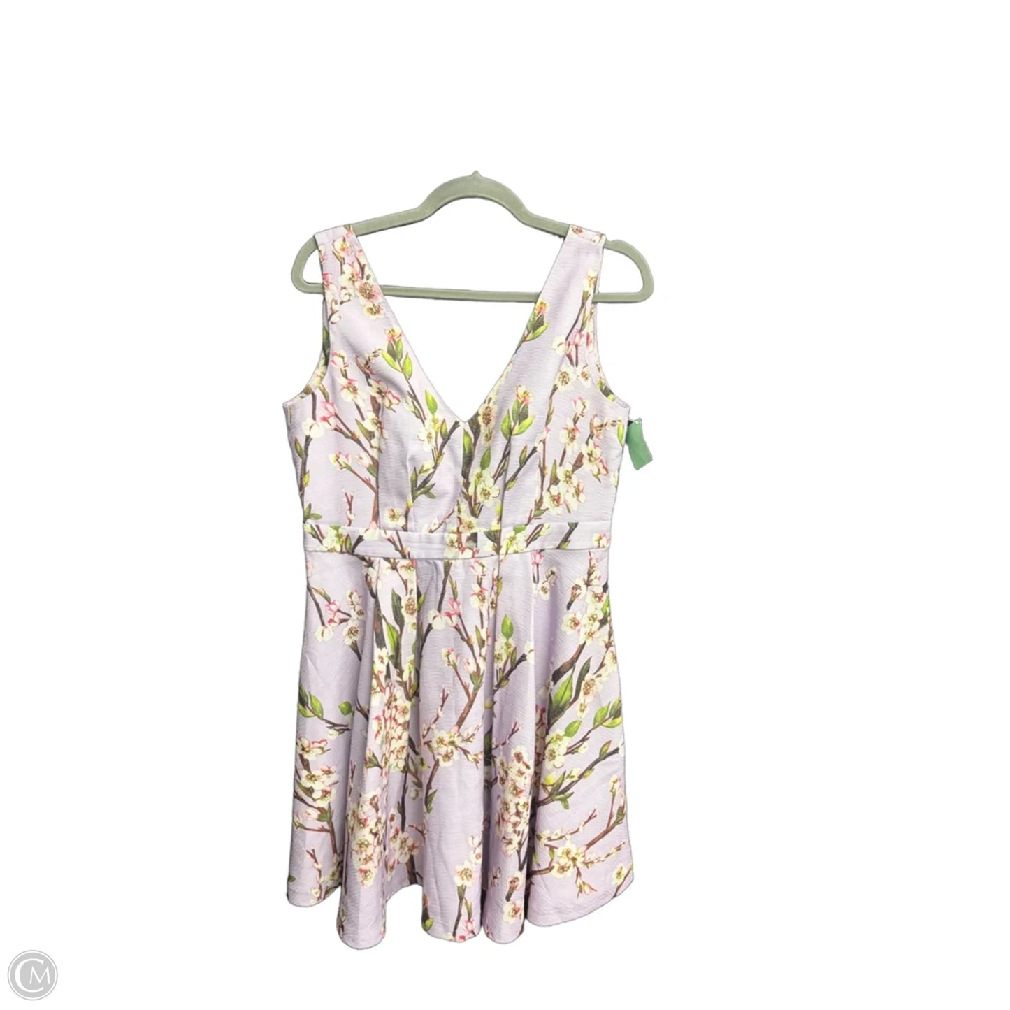 Dress Casual Short By Gianni Bini In Floral Print, Size: L