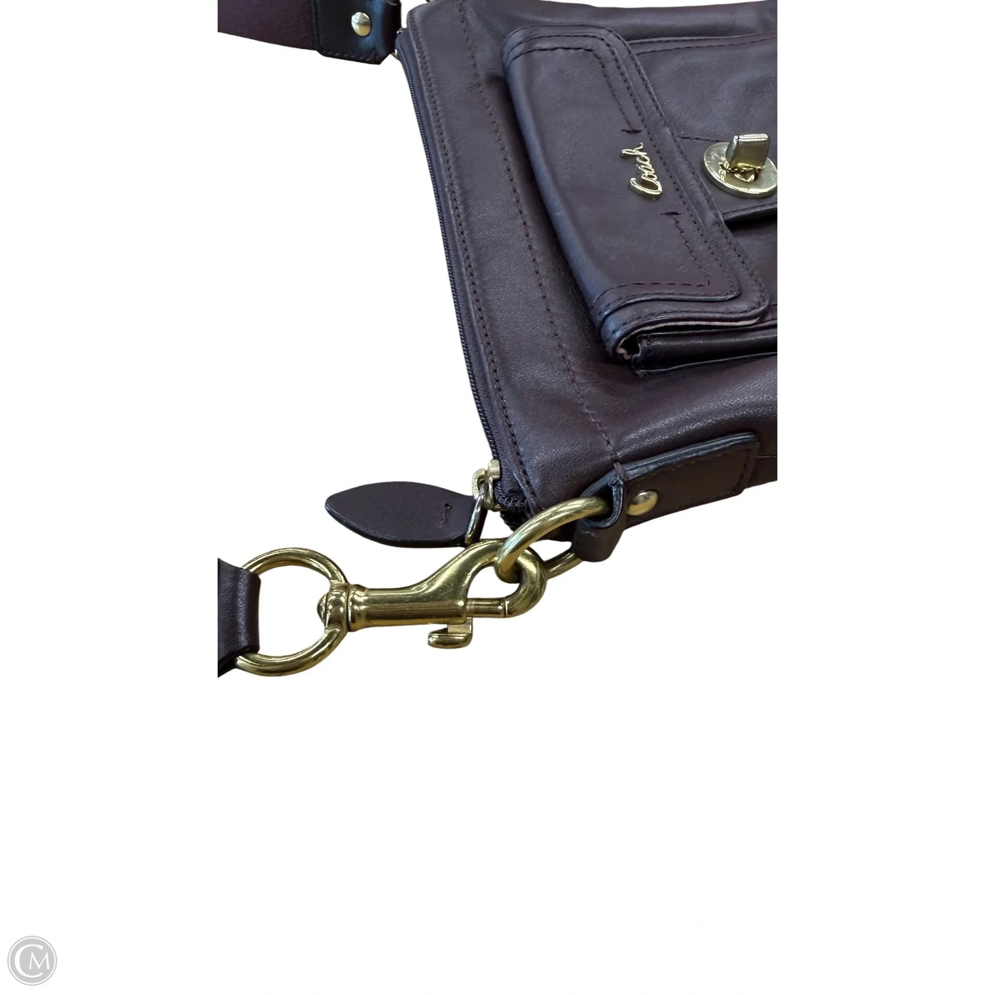 Crossbody Designer By Coach, Size: Small