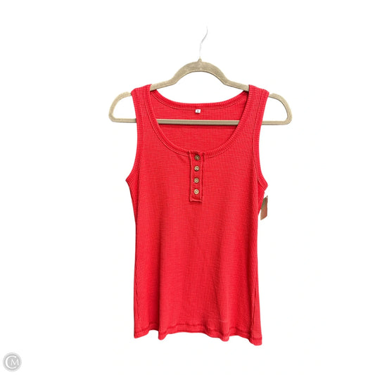 Tank Top By Clothes Mentor In Red, Size: M