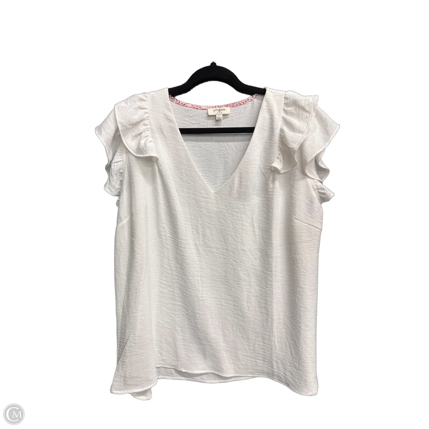 Top Sleeveless By Umgee In White, Size: L