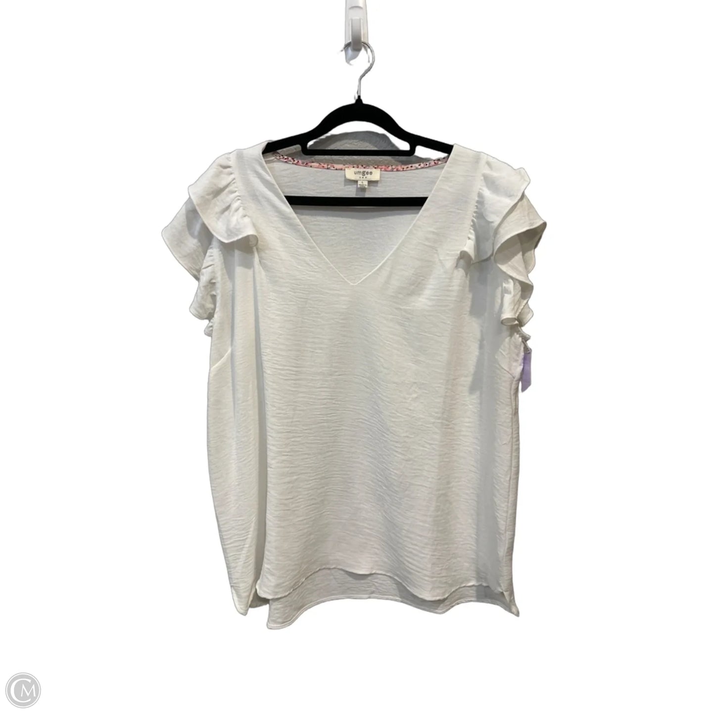 Top Sleeveless By Umgee In White, Size: L