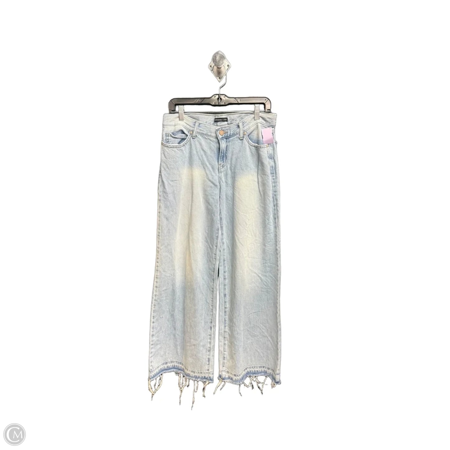 Jeans Wide Leg By Sincerely Jules In Blue Denim, Size: 4