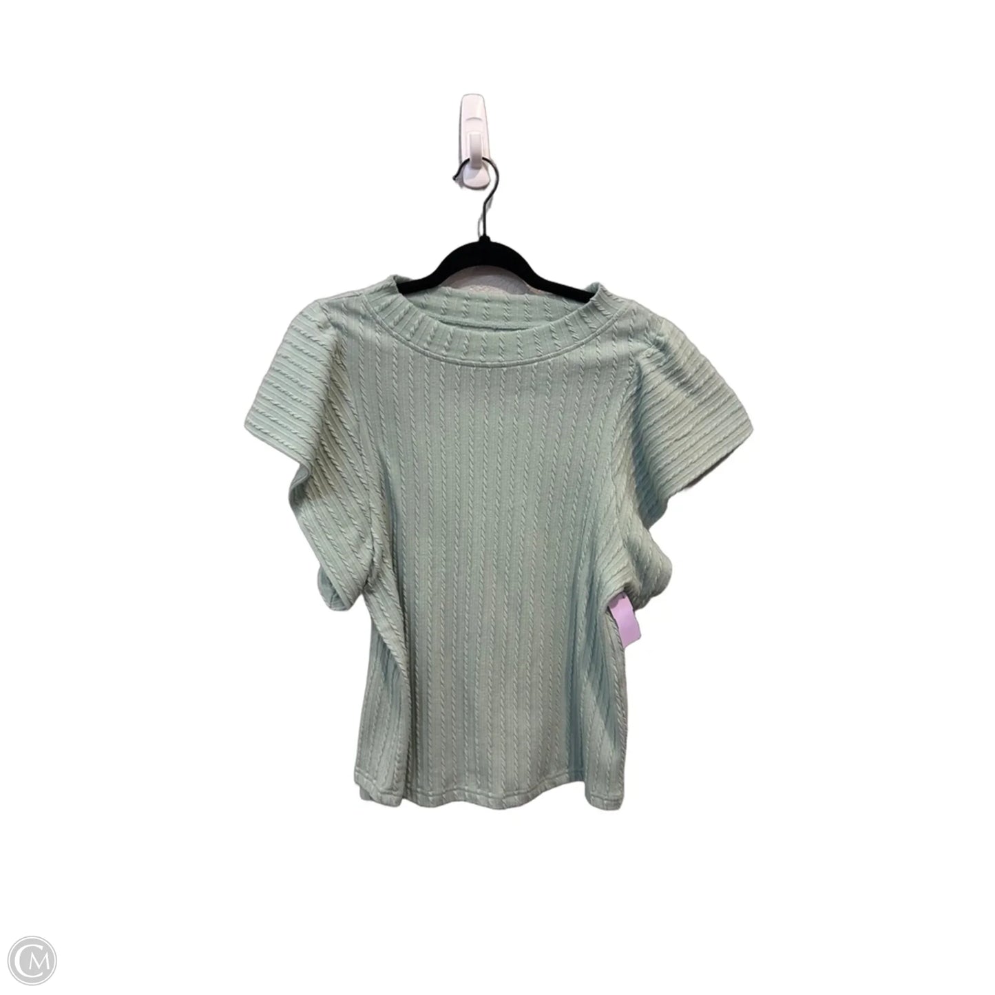 Top Short Sleeve By Clothes Mentor In Green, Size: S