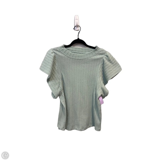 Top Short Sleeve By Clothes Mentor In Green, Size: S