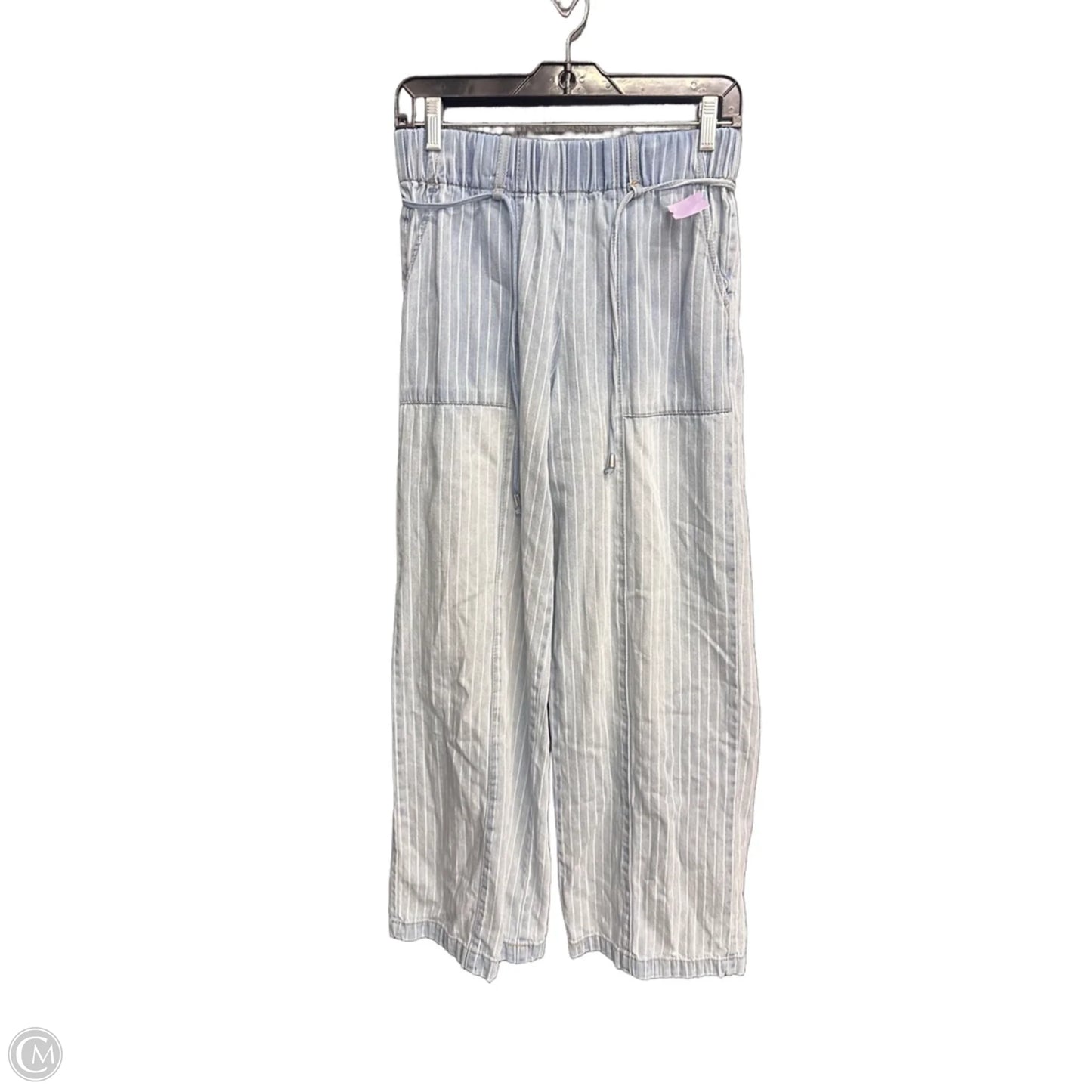 Jeans Wide Leg By Kensie In Striped Pattern, Size: S