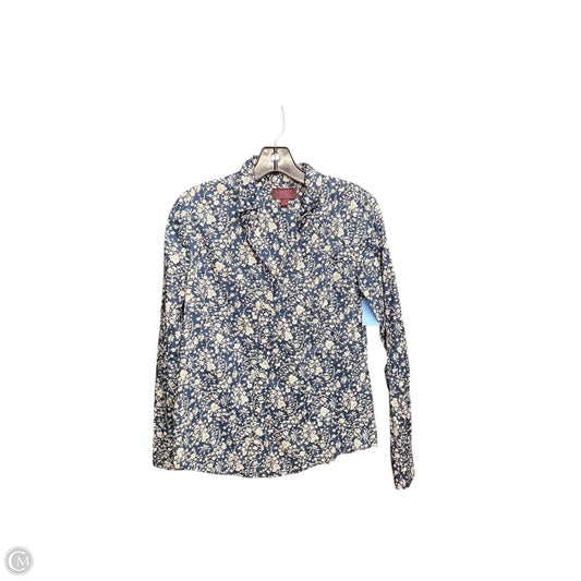 Top Long Sleeve By J. Crew In Floral Print, Size: 4