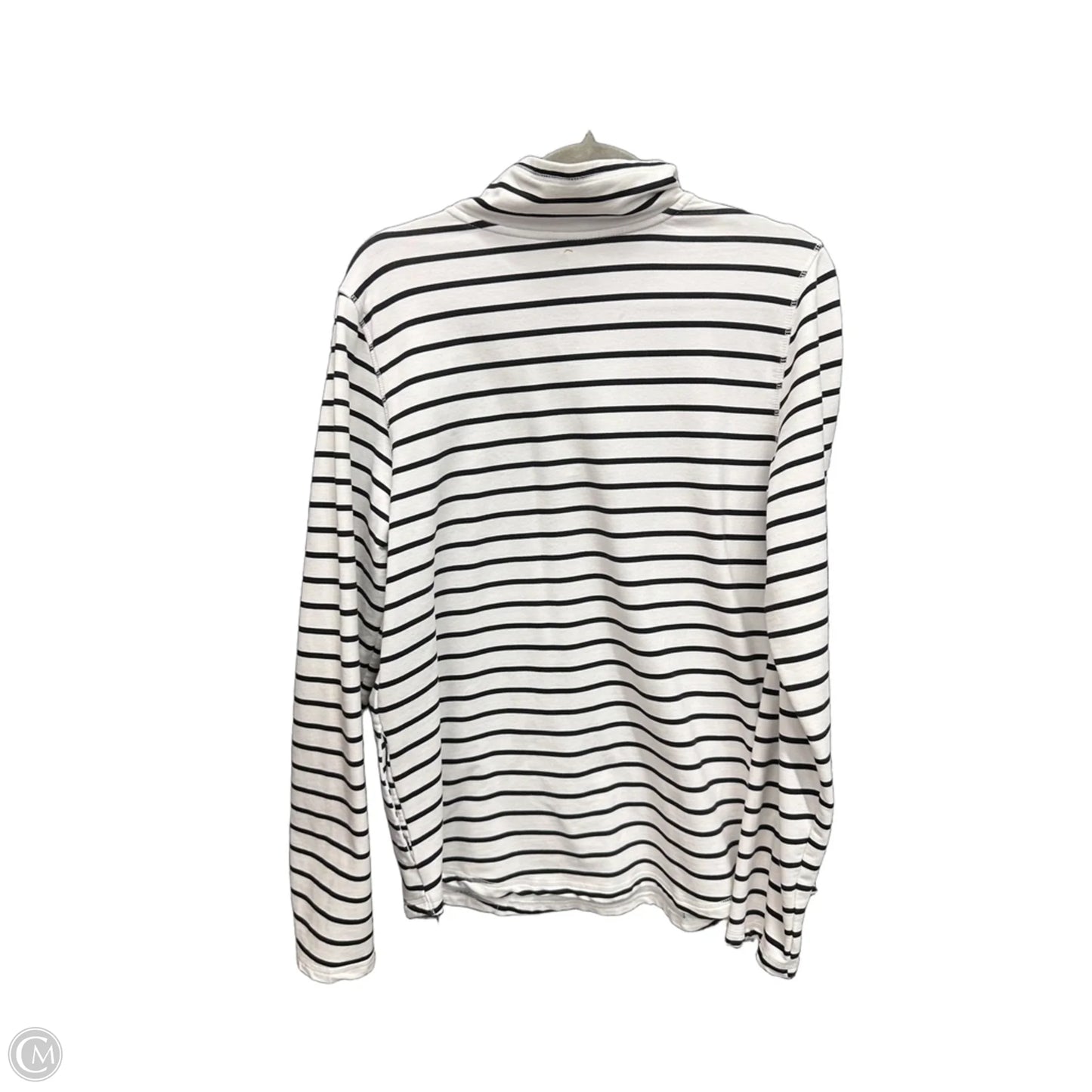Sweatshirt Collar By St Johns Bay In Striped Pattern, Size: L