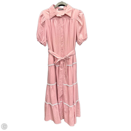Dress Casual Maxi By Prettygarden In Pink, Size: S